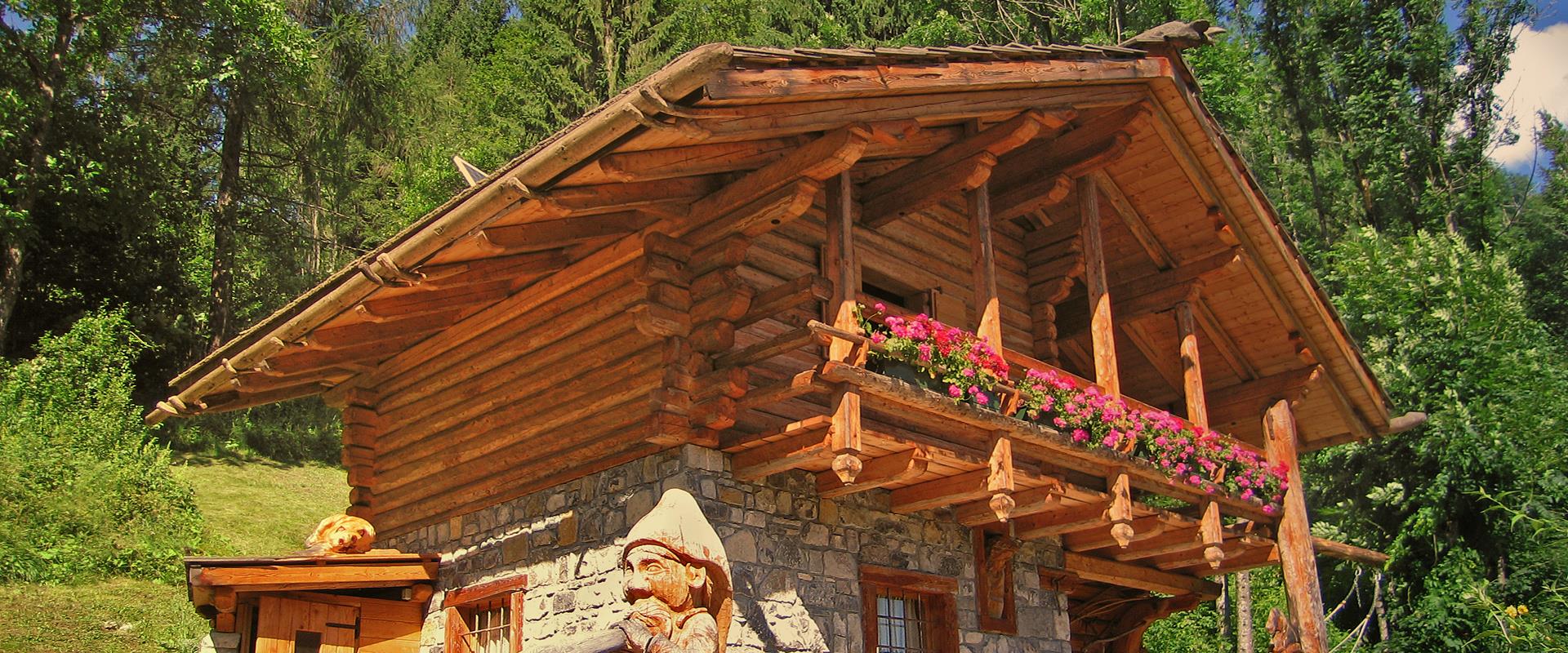  Una casa nel bosco come nei sogni