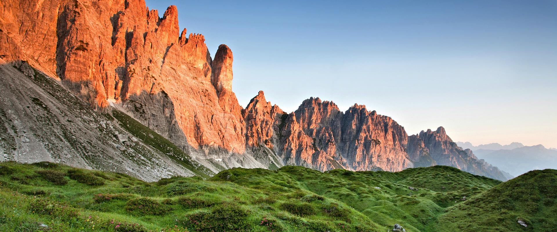  E le Dolomiti nel cielo